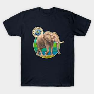 EDGE OF EXTINCTION African Forest Elephant T-Shirt